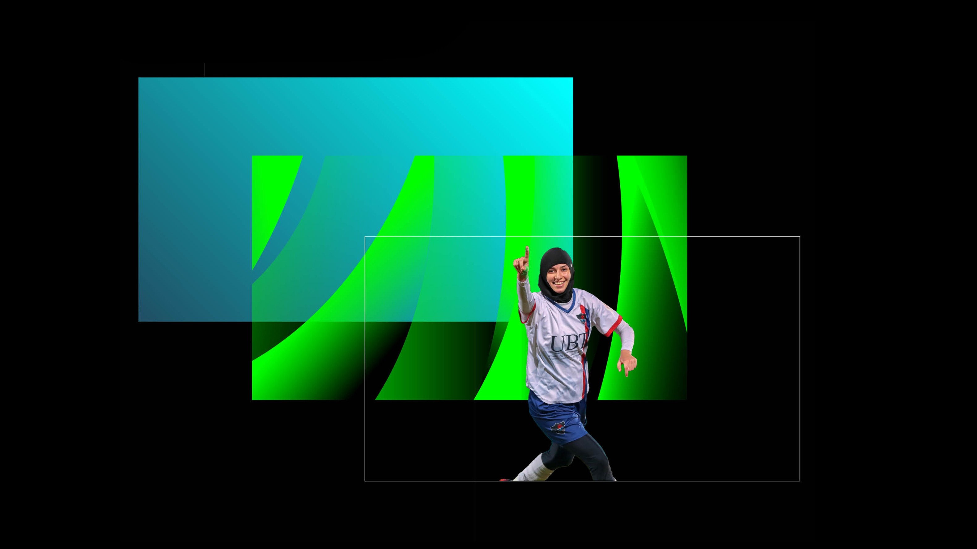 Graphic of a close up of a website depicting an Our Projects page with sample project names and dates.