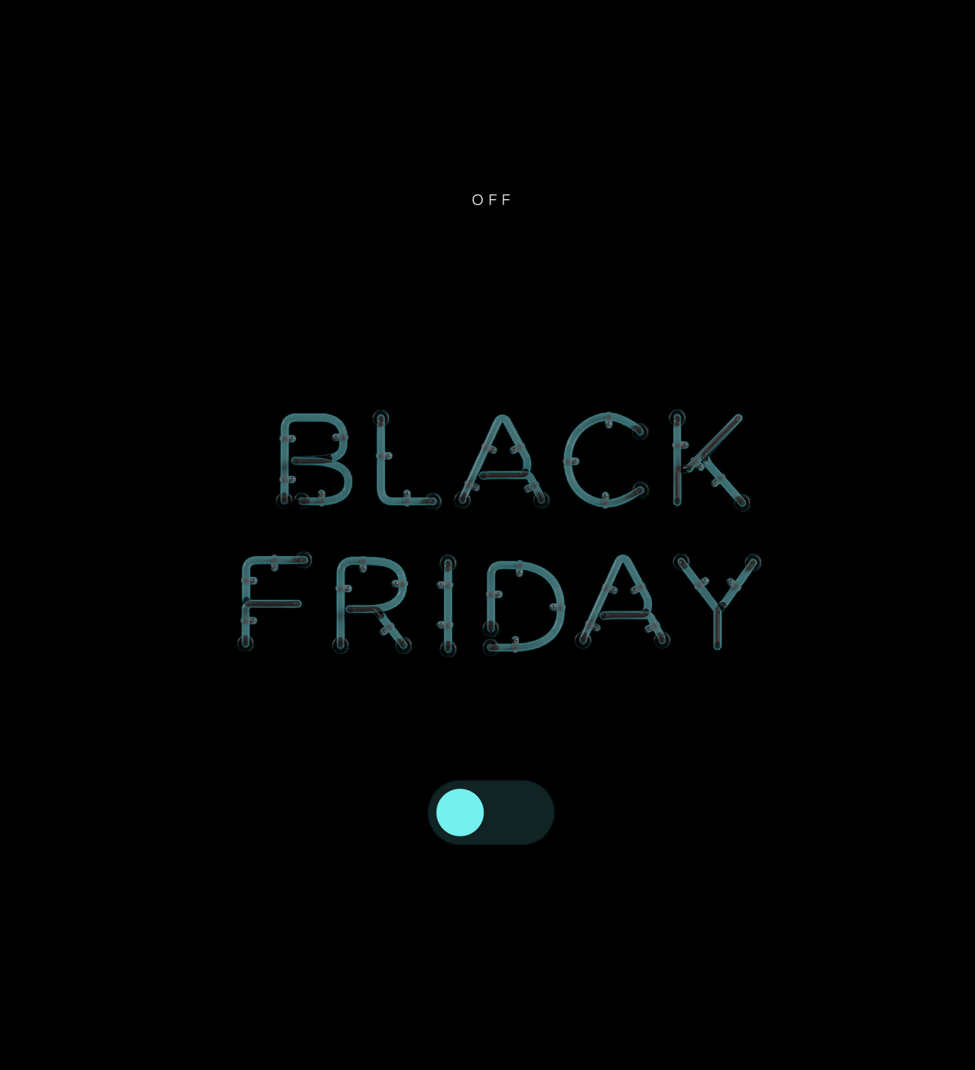 Graphic of a typography specimen showing the alphabet and numerals on top of a dark gray background.