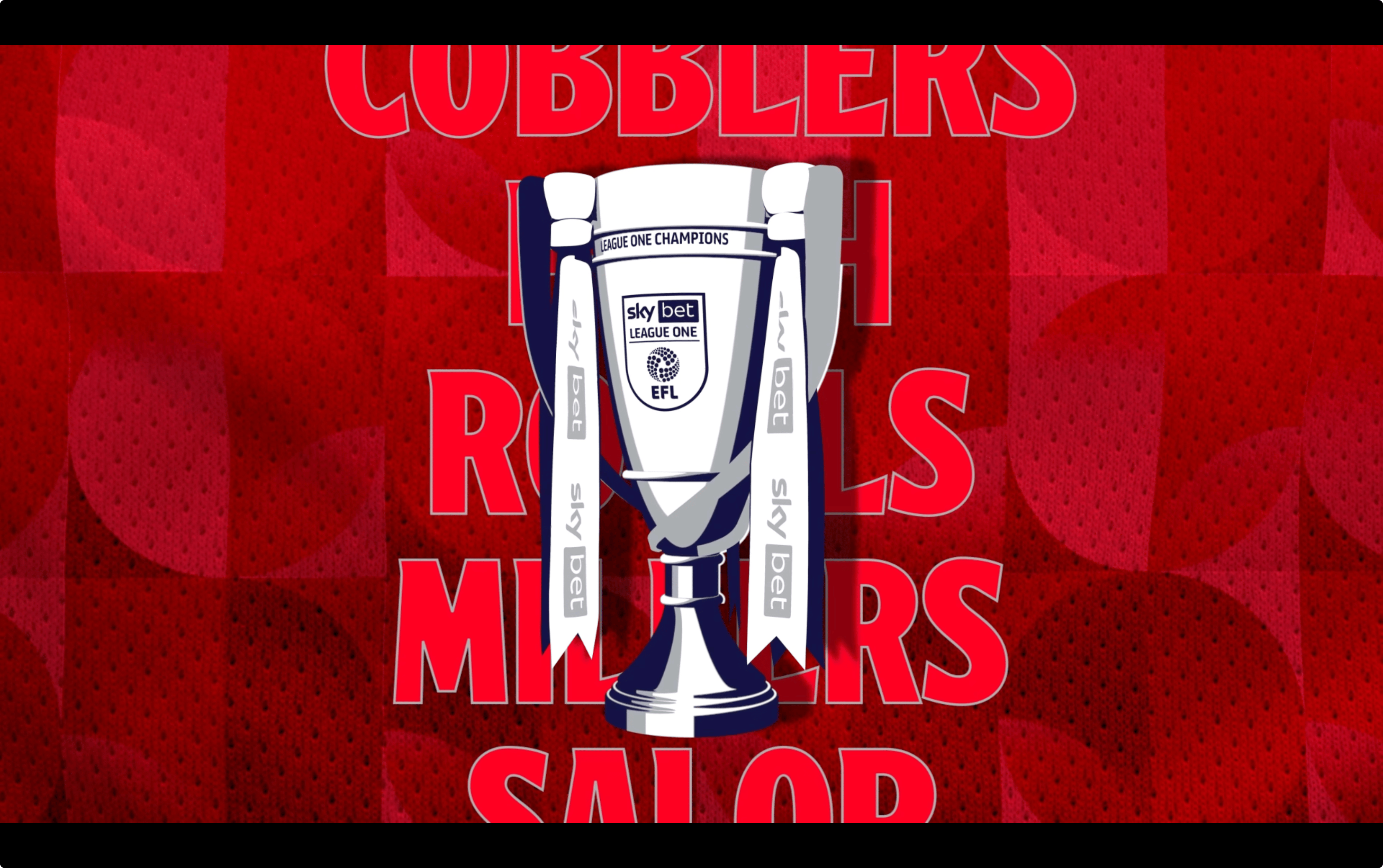 Graphic of a typography specimen showing the alphabet and numerals on top of a dark gray background.