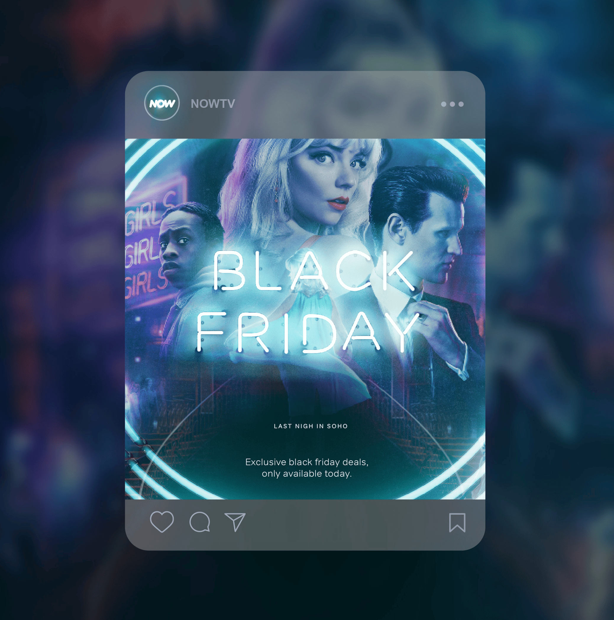 Graphic depicting a hexagonal cropped photo of an interior room design with grid lines along its borders.