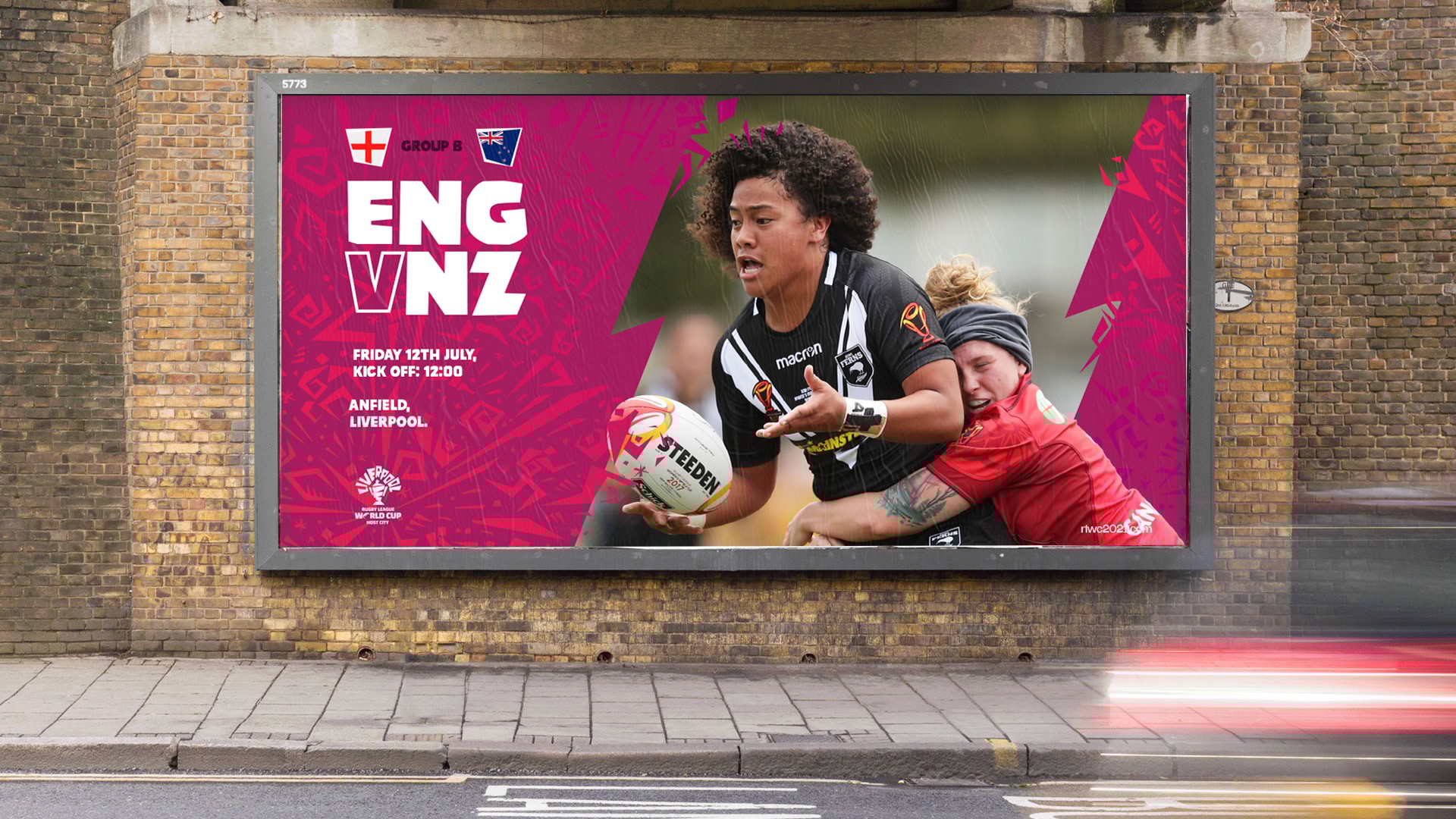 Graphic depicting UI-styled buttons with different categories of interior design items on top of an image of a modern interior living room.