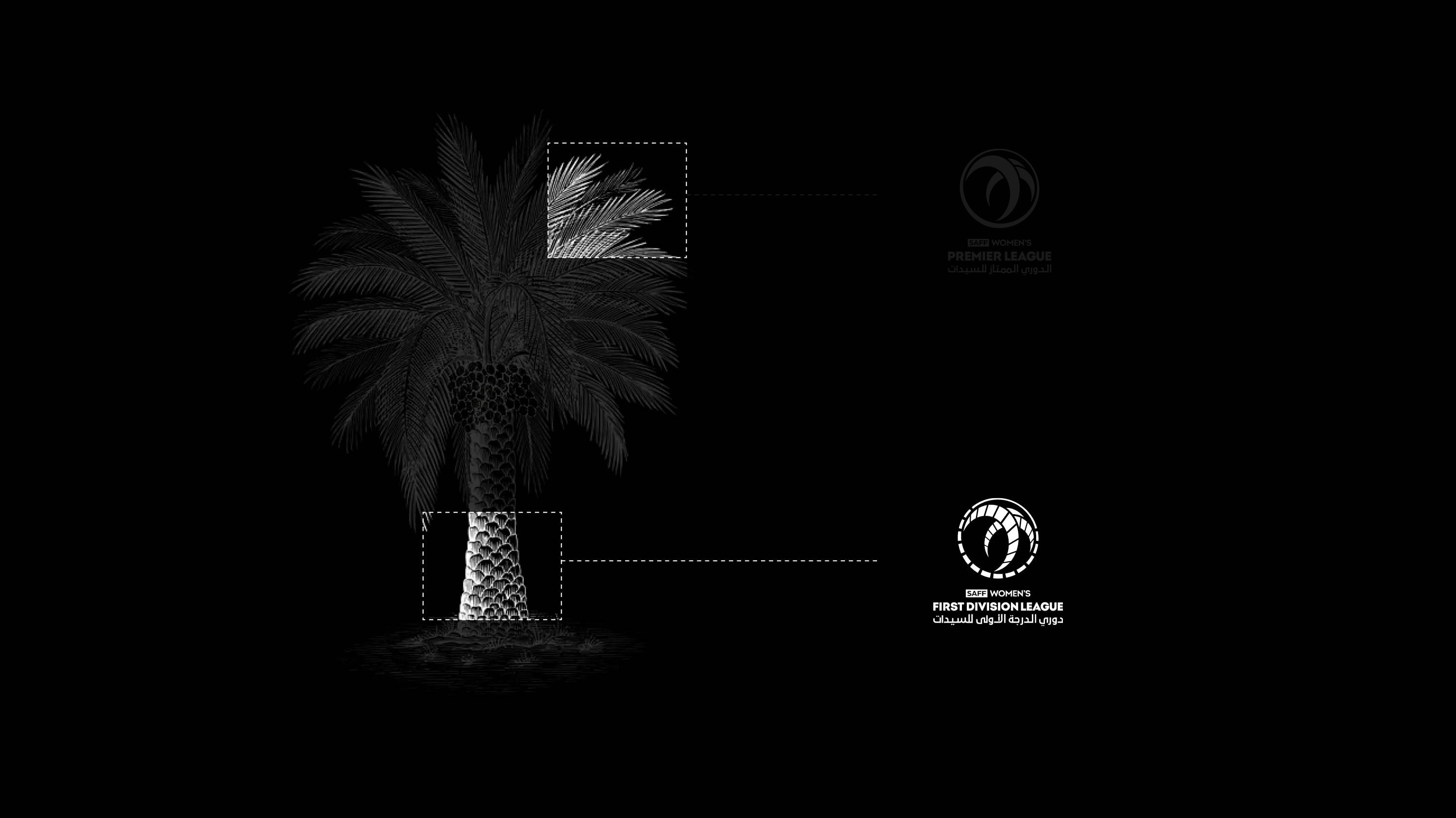 Graphic depicting a hexagonal cropped photo of an interior room design with grid lines along its borders.