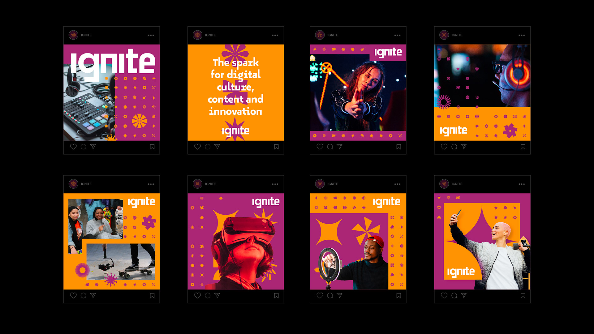 Graphic of a typography specimen showing the alphabet and numerals on top of a dark gray background.