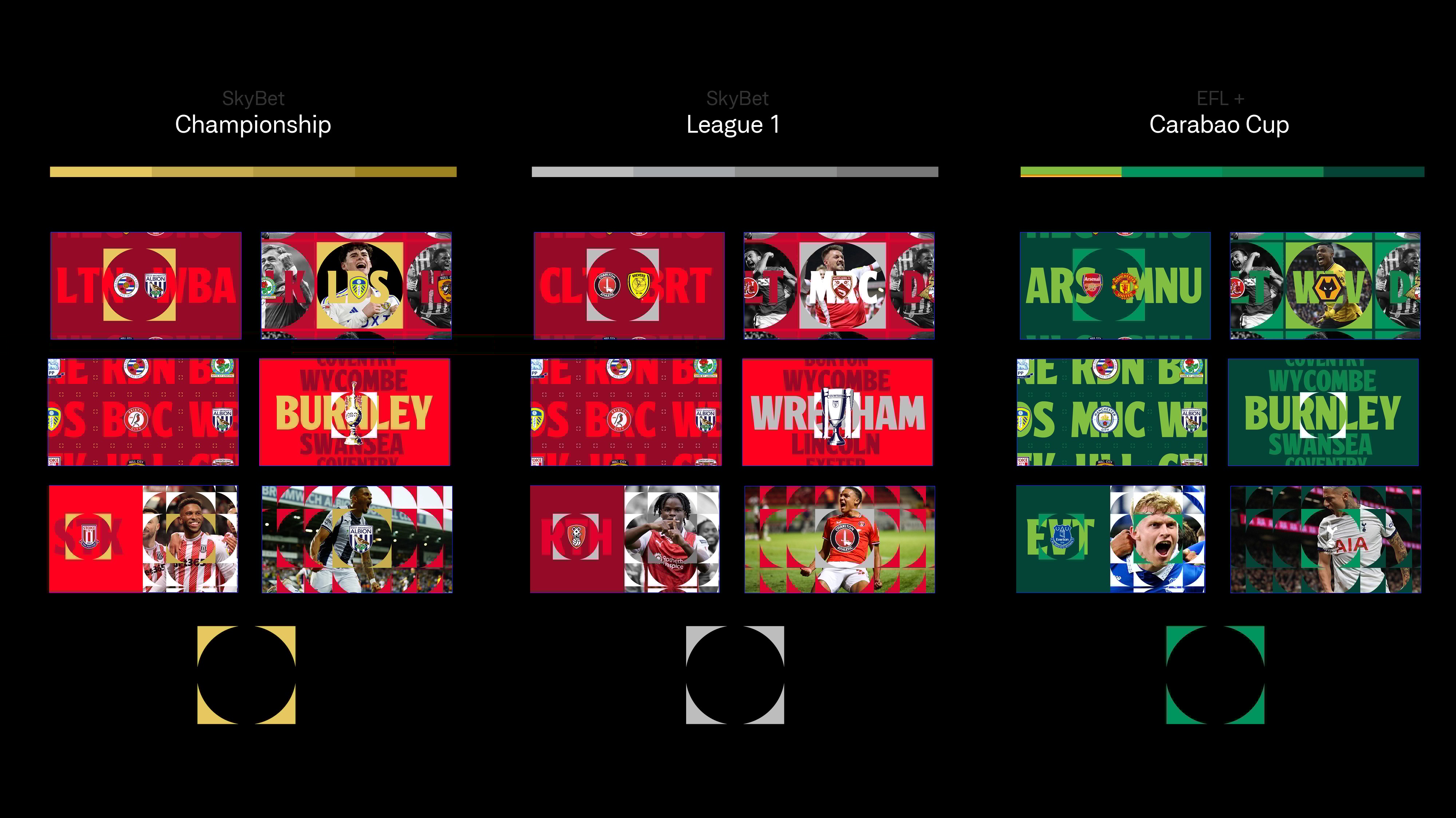 Graphic depicting UI-styled buttons with different categories of interior design items on top of an image of a modern interior living room.