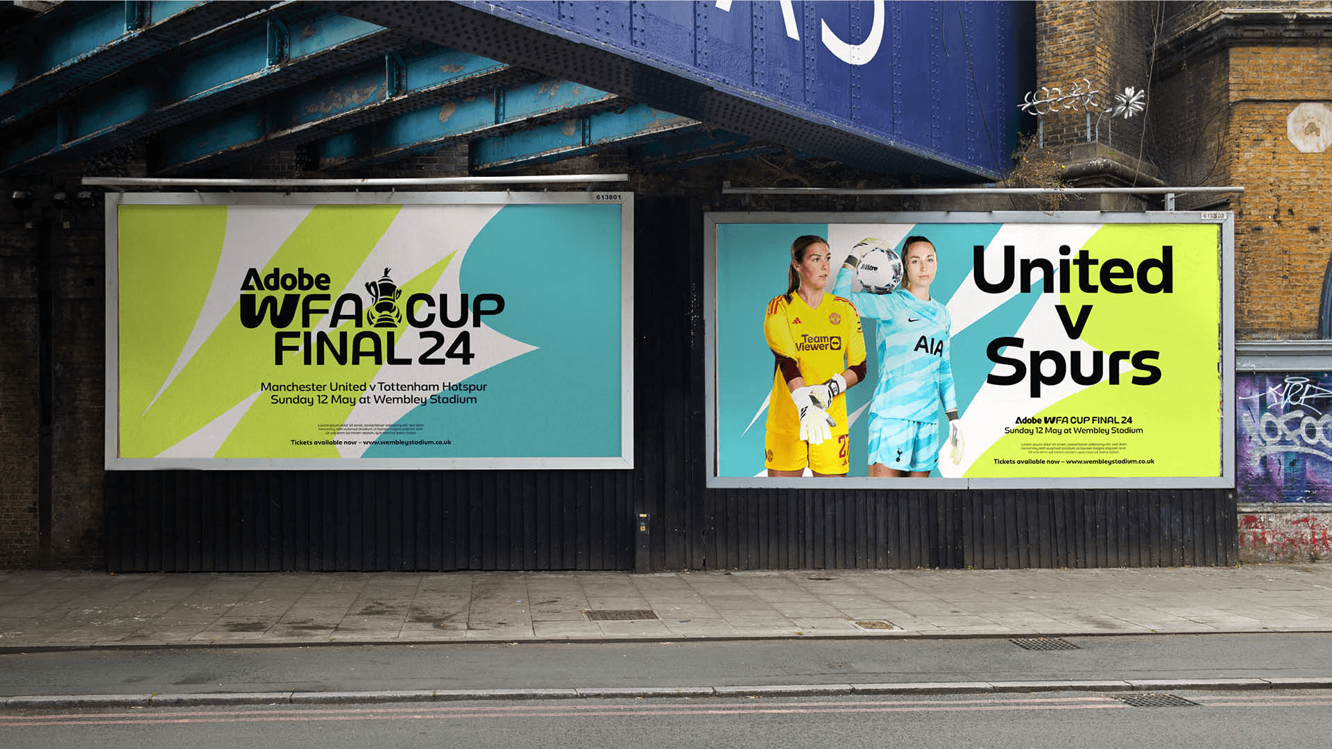 Graphic of a close up of a website depicting an Our Projects page with sample project names and dates.